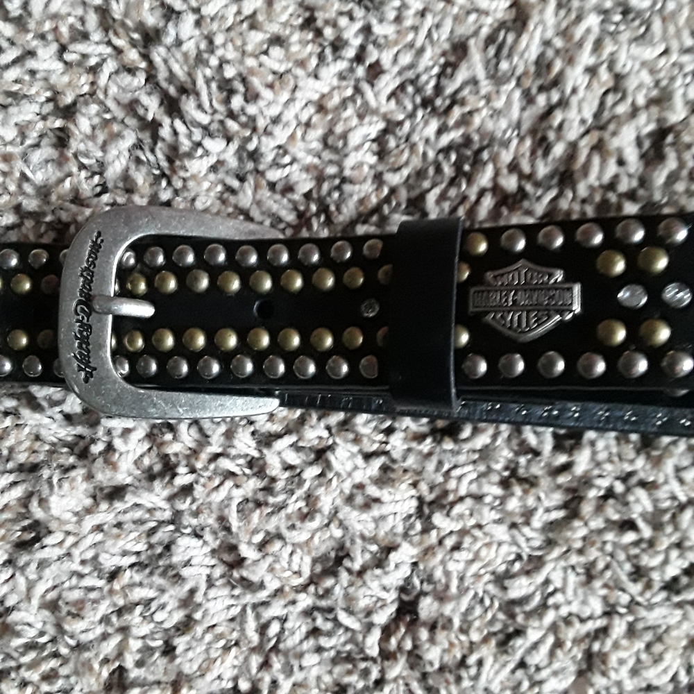 Harley Davidson Studded Belt Small